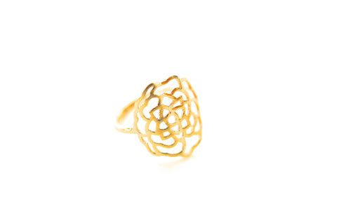 Camellia Ring - Gold
